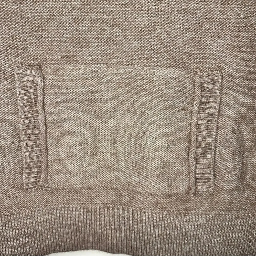 J. CREW Amade Wool Mohair Blend Pocket Cowl Neck Sweater Size S